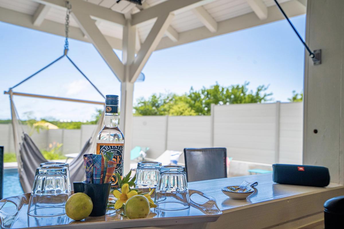 Location villa Le Diamant Martinique - Depuis la cuisine